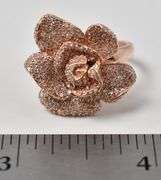 Ravishing Rose Diamond Ring in 14K Rose Gold