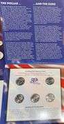 2 The 50 State Quarters & Euro Coin Collections