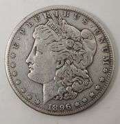 1896-S Morgan Silver Dollar, Circulated