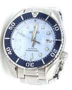 Seiko Prospex automatic blue dial watch