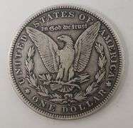 1896-S Morgan Silver Dollar, Circulated