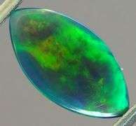 Outstanding 1.18ct full body flashing Black Opal