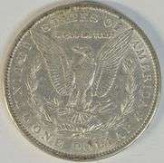 Lustrous AU 1901-P Morgan Silver Dollar. Rare key date