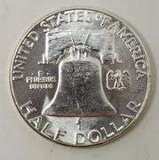 1952 Franklin Half Dollar, UNC