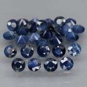 Excellent 3.99ct denim blue Sapphire set