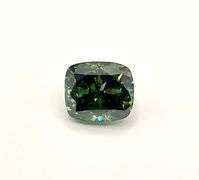 Huge 8.25 Ct Sparkling VVs1 Emerald Green Lab Simulated Diamond Solitaire