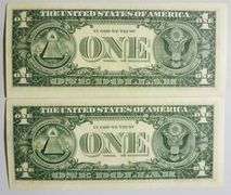 (2) Superb Crisp 1969C $1 Star Replacement Notes Chicago-Consecutive!