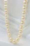 7.5-8mm White fresh water pearl necklace