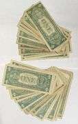 40 Various $1 Silver Certificates