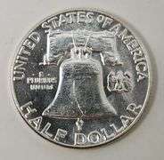 1962 Franklin Half Dollar, UNC
