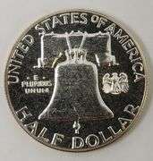 1961 Proof Franklin Half Dollar