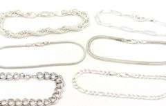Group lot of Vintage 925 sterling silver bracelets