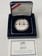 2010-W $1 American Veterans Disabled for Life PR DCAM