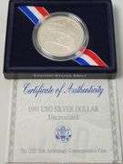 1991-D $1 United Service Organizations (USO) MS