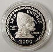 2000-P $1 Leif Ericson Millennium PR DCAM