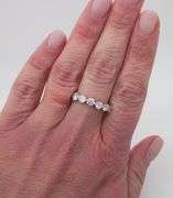 1.50CTW Shared Prong Seven Stone Diamond Band