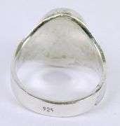 Vintage Sterling Silver Goldstone Ring, Size 9.5