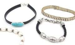 Group lot of 5 Vintage 925 sterling silver bracelets