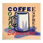 ESPRESSO by Steve Kaufman (1960-2010)