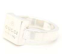 Gucci Square sterling silver ring