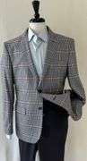 Stylish,  2 Button Fitted Style Sport Coat, Made in Italy
