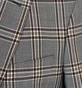Stylish,  2 Button Fitted Style Sport Coat, Made in Italy