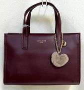 Stylish Burgundy Color Designer Bag By David Jones-Paris