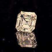 Huge Rare 13.75 Ct VVS1 Amber Ice Asscher Cut Fire Moissanite Solitaire