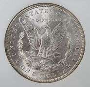 1887 Morgan Silver Dollar, MS63 NGC