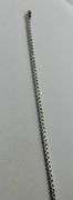 14K White Gold Tennis Lab Diamond Bracelet