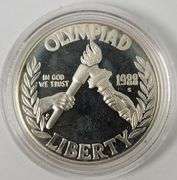 1988-S $1 Seoul Olympiad PR DCAM