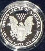 2007 W Proof Silver Eagle.