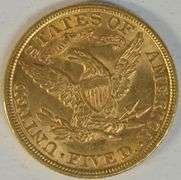 Fully struck and lustrous 1901 US $5 Liberty Gold Piece