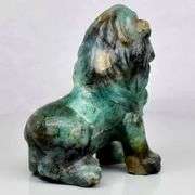 Impressive and large 223.85ct untreated Grandidierite Lion!