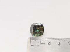 13.5 Ct. Ice Mint Green Rare Cushion Cut Fire Moissanite