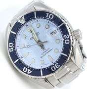 Seiko Prospex automatic blue dial watch