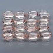 Gorgeous 10.29ct all natural Morganite cabochon set