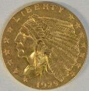Great Choice BU 1929 US $2.50 Indian Gold Piece. Last year issue.