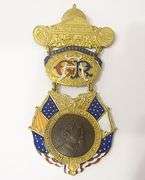RARE 1904 BOSTON GRAND ARMY OF THE REPUBLIC CIVIL WAR ENCAMPMENT MEDAL