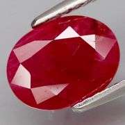 Top red! 1.66ct Ruby from Winza, Tanzania -Untreated!!!