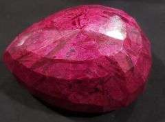 Magnificent Certified Museum Size 973 Ct Natural Red Ruby Solitaire