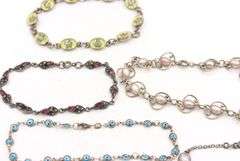 Group lot of 6 Vintage 925 sterling silver bracelets