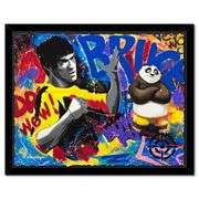 Bruce Lee & Kung Fu Panda by Rovenskaya Original