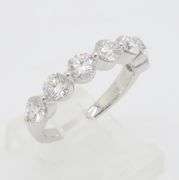 1.50CTW Shared Prong Seven Stone Diamond Band