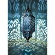 Moroccan  Hanging Solar Lantern
