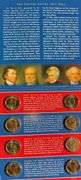 2008 US Mint Presidential Dollar Set.