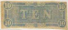 $10 Feb 17 1864 Series $10 CSA Note