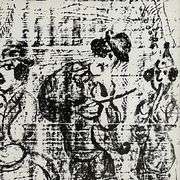 Les Musiciens Vagabonds by Chagall (1887-1985)