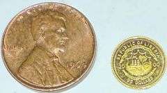 2000  Liberia .9999 Gold Proof G Washington $25 Coin