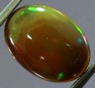 Fantastic 2.35ct black Opal cabochon